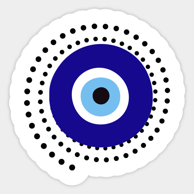 Evil Eye design Sticker by JSnipe